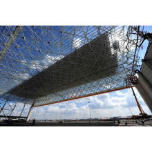 Hangar d&#39;avions de toiture en acier galvanisé